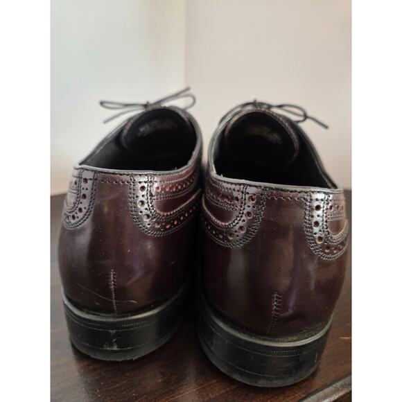 Florsheim Lafayette Wingtip Oxford Brown Leather Mens Size 14 D 11617-601 Laces main image 8